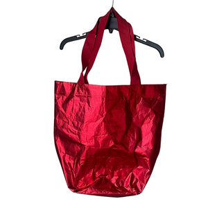 Athleta Shiny Red Tote Bag